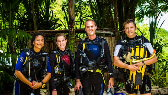 Learn to SCUBA dive as part of your expedition.