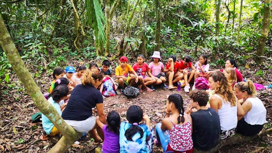  Kids Explorer (Scouts) In The Amazon Rainforest