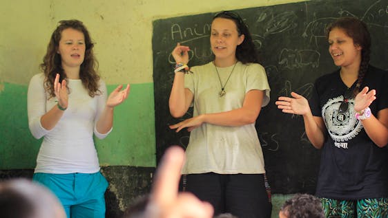 Voluntariado em Kathmandu Community Education English Teaching