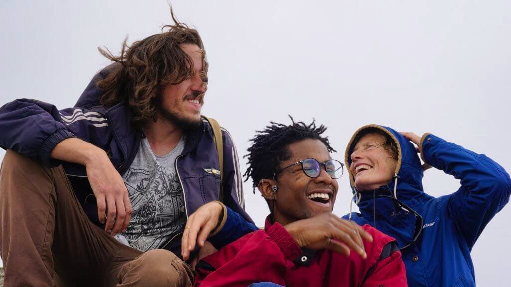 Living and smiling in one of our Eco Paths activities.