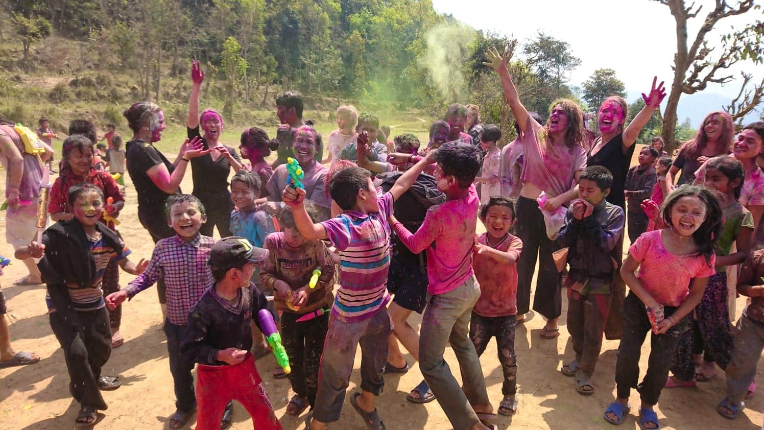 School Construction Associate Volunteer In Nepal 2024   Holi 