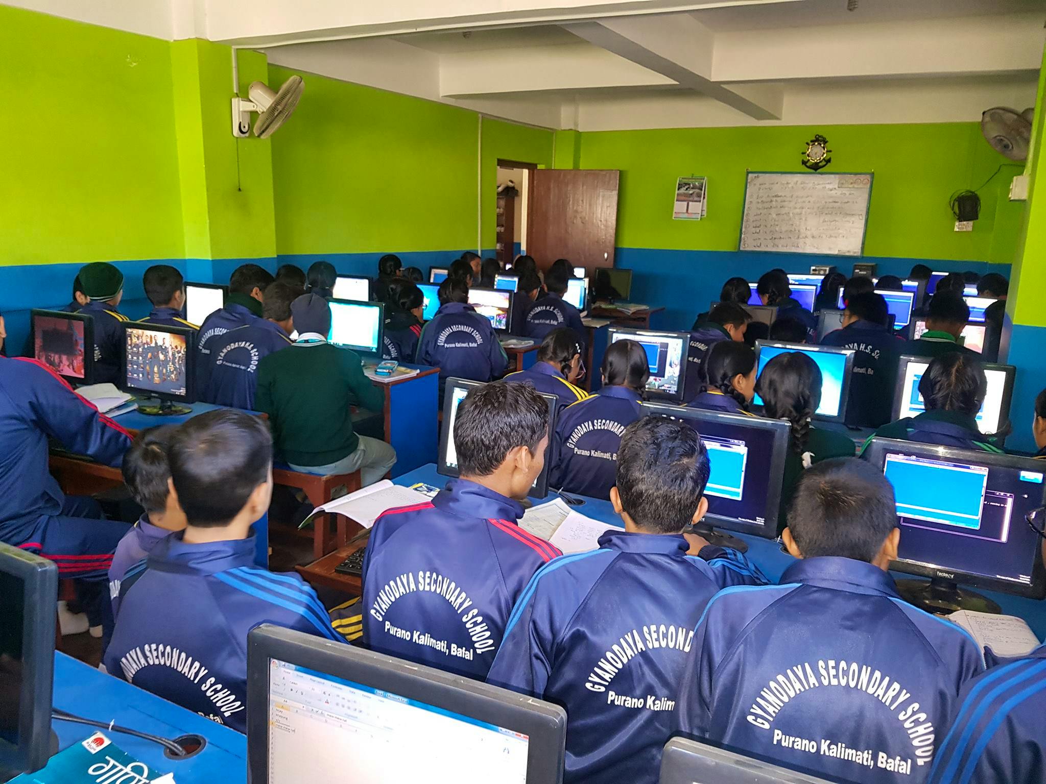 Powering The Public Schools Volunteer In Nepal 2024   Gyanodayaschool7 