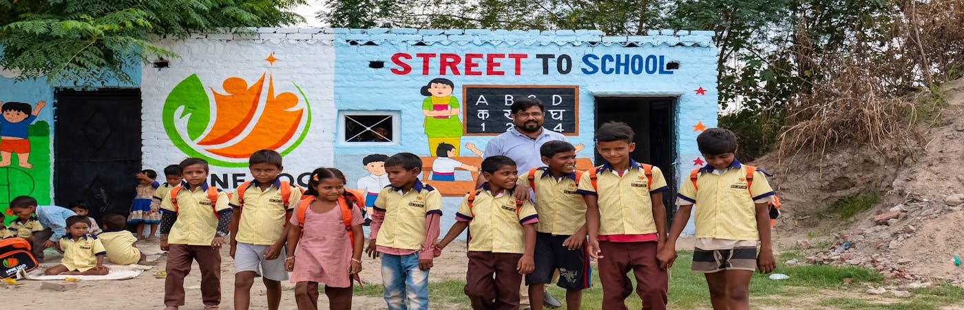 Teach English to Street Children in India