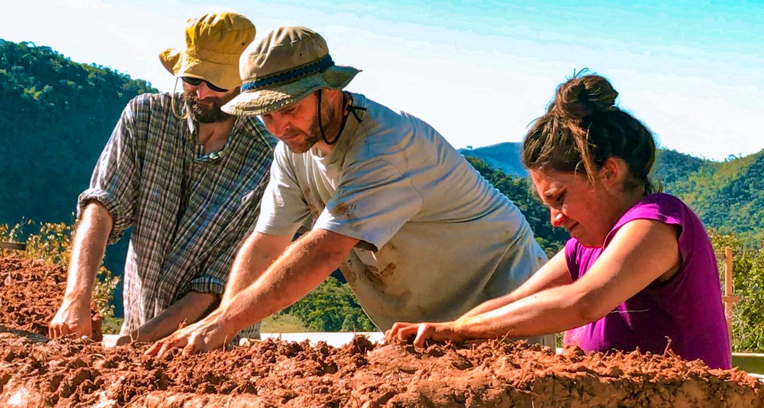 Our first bionconstructed house!