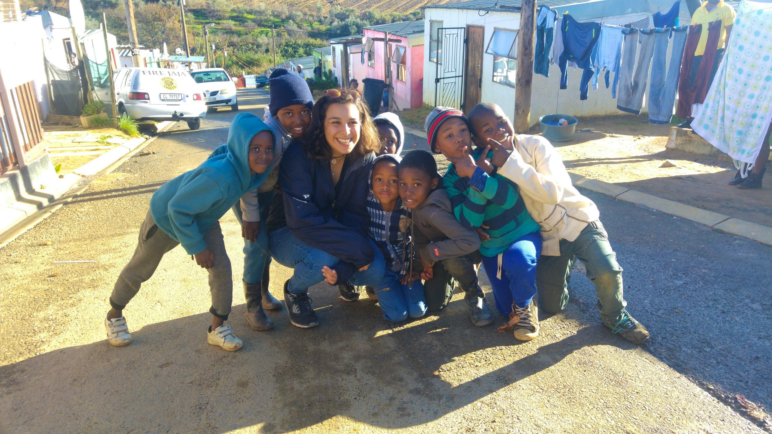 south africa township volunteer