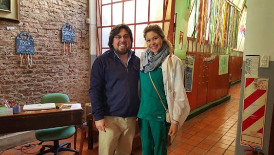 Volunteer in Argentina Supply Essential Medical Treatment