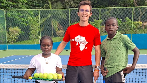 Volontariato con safari Tennis Teacher