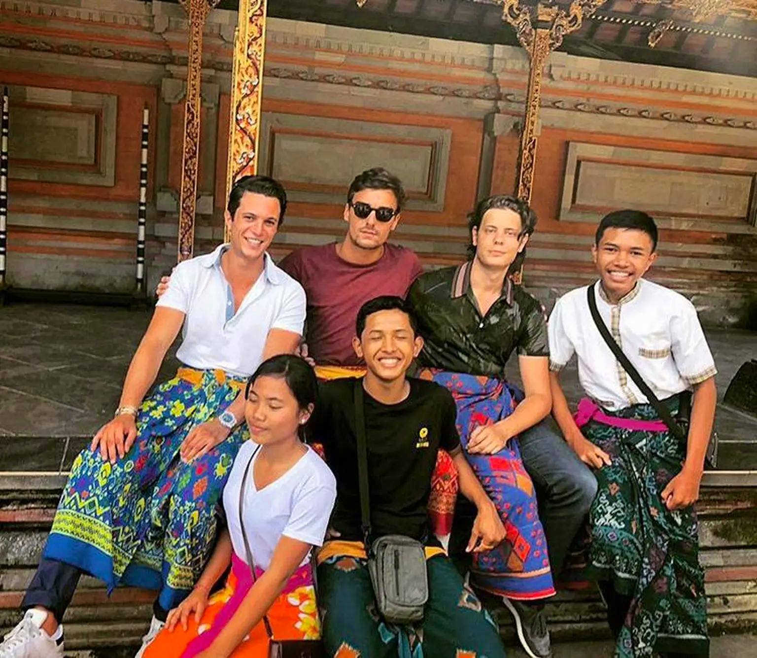 Volunteers in action.