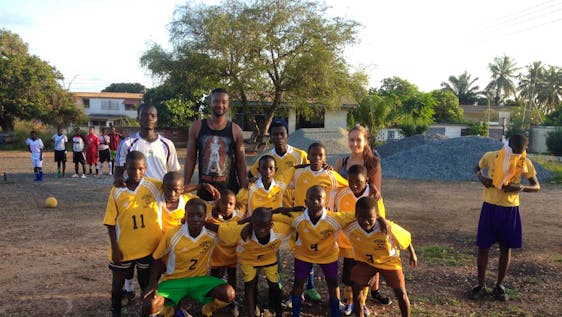 Voluntariado em Gana Soccer Coach