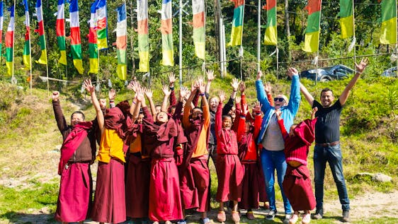  Monastery Teaching to Buddhist Monks