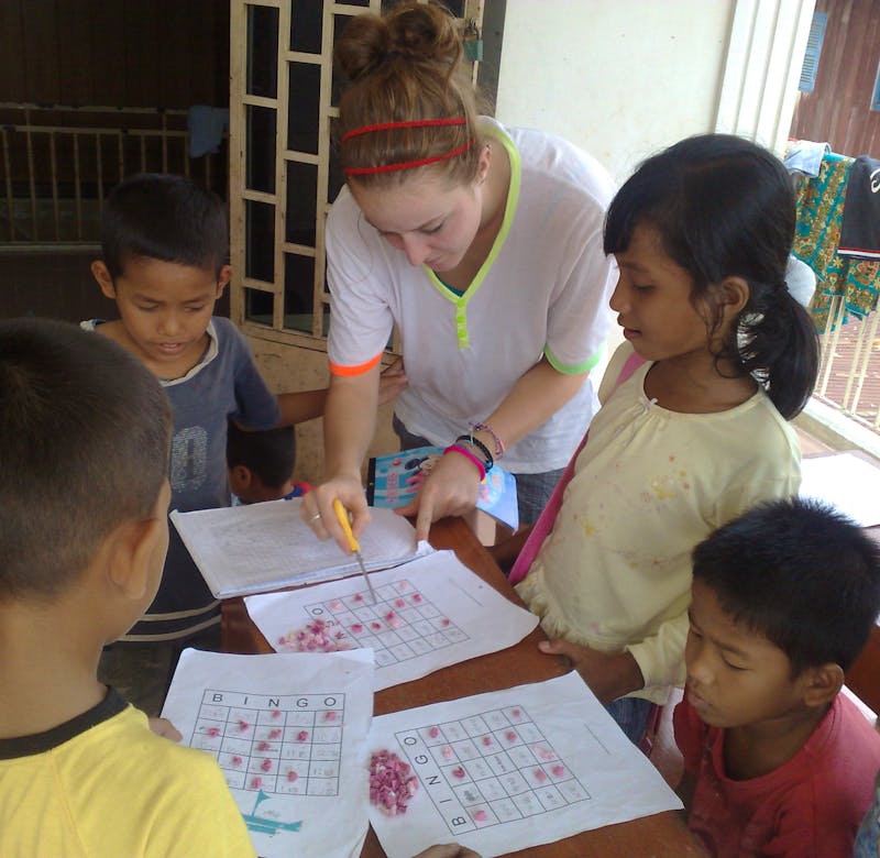 English Language Helper & Teacher for Students | Volunteer in Cambodia 2025