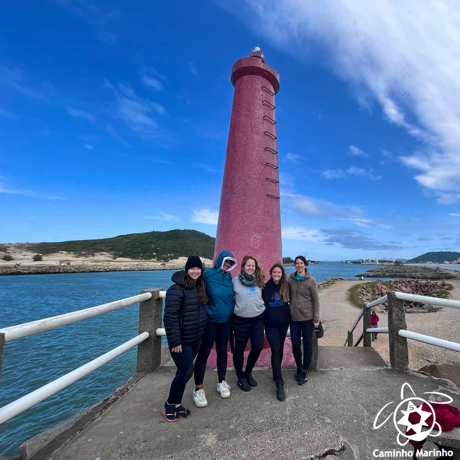 Volunteers in a sigthing point