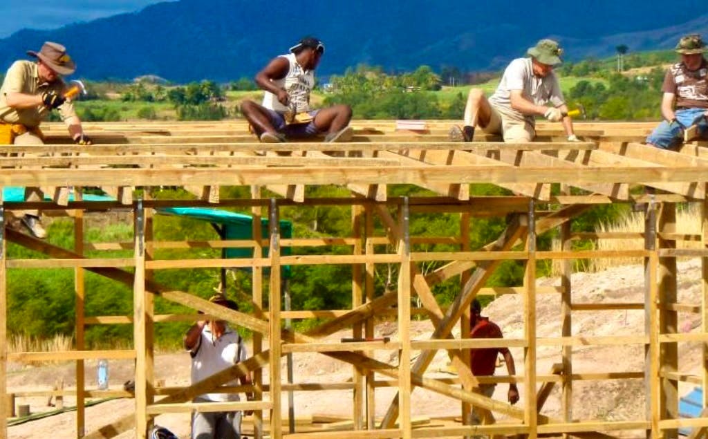 building the house struture