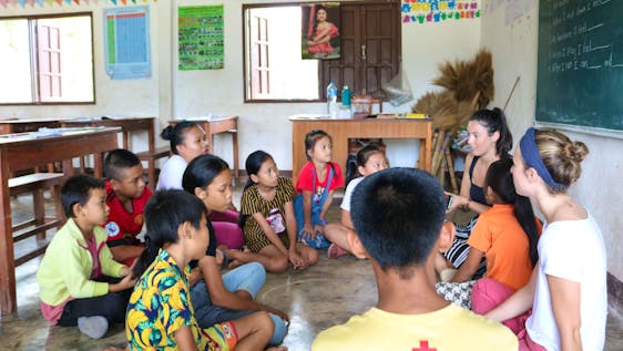 Volunteer in Laos School English Teaching