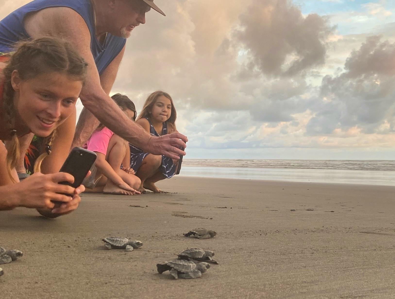 sea turtle patrol team