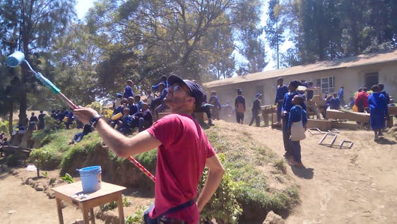 Mission Trips to Africa Help Renovation / Construction at Primary Schools