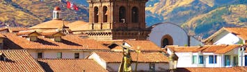 Local Woman with her Baby Llama in Cusco - Picture of Evolution