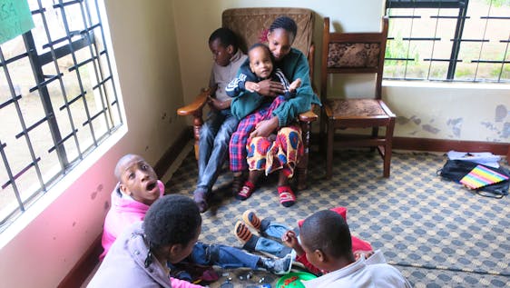 Praktika in Tansania Caring for children with disabilities