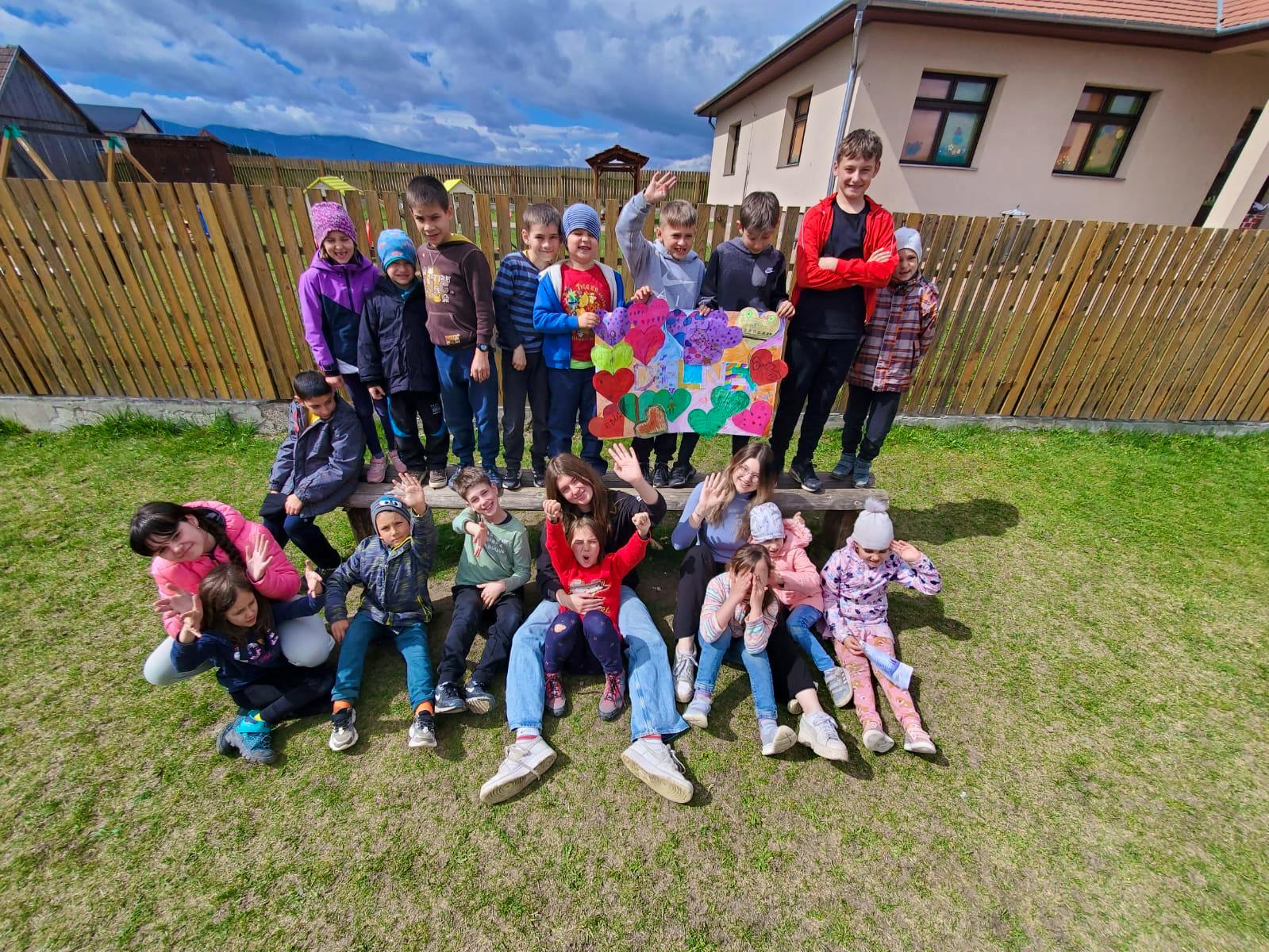 The end of a great day at the after school