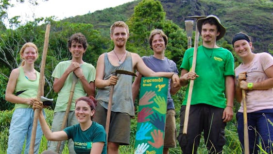 Volunteer for Reforestation Restoring Brazilian Atlantic Rainforest